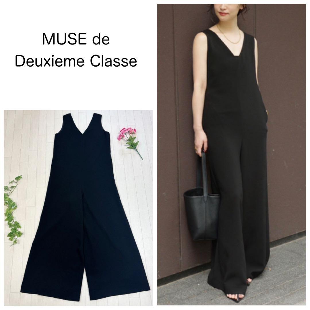 MUSE ドゥーズィエムクラス 24AW ライトダブルクロスオールインワン 38