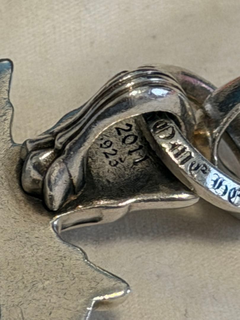 ChromeHearts スモールダブルCHクロス with ベイル