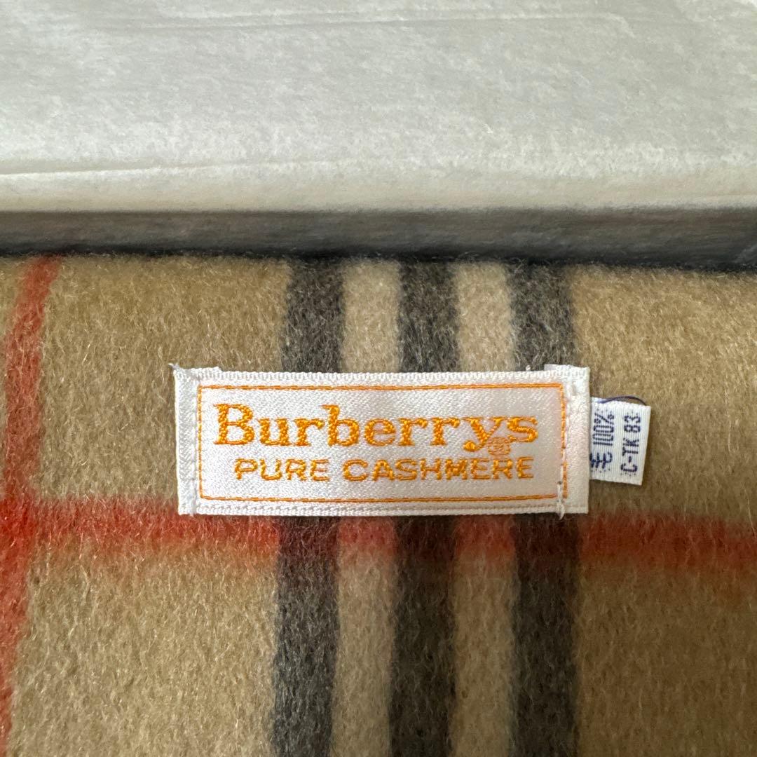 【Burberrys】バーバリー　マフラー　箱付き