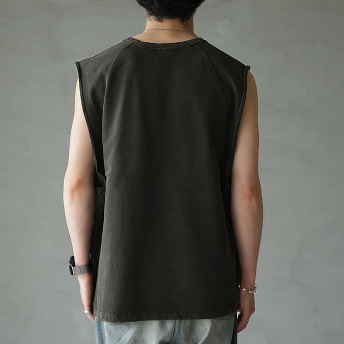 ANCELLM 25SS　FADED SLEEVELESS T-SHIRT 新品