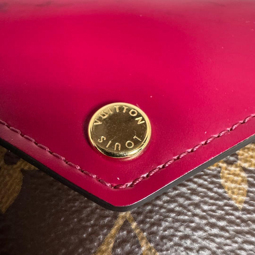 LOUIS VUITTON ルイヴィトン　モノグラム　ポルトフォイユゾエ美品