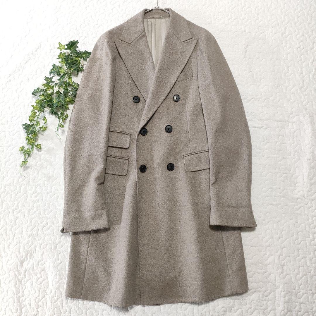 未使用品✨ユニバーサルランゲージ×PIACENZA　カシミヤ混　ダブルチェスター