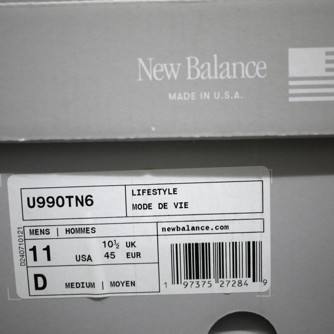 新品 NEW BALANCE U990 TN6 29cm ニューバランス USA