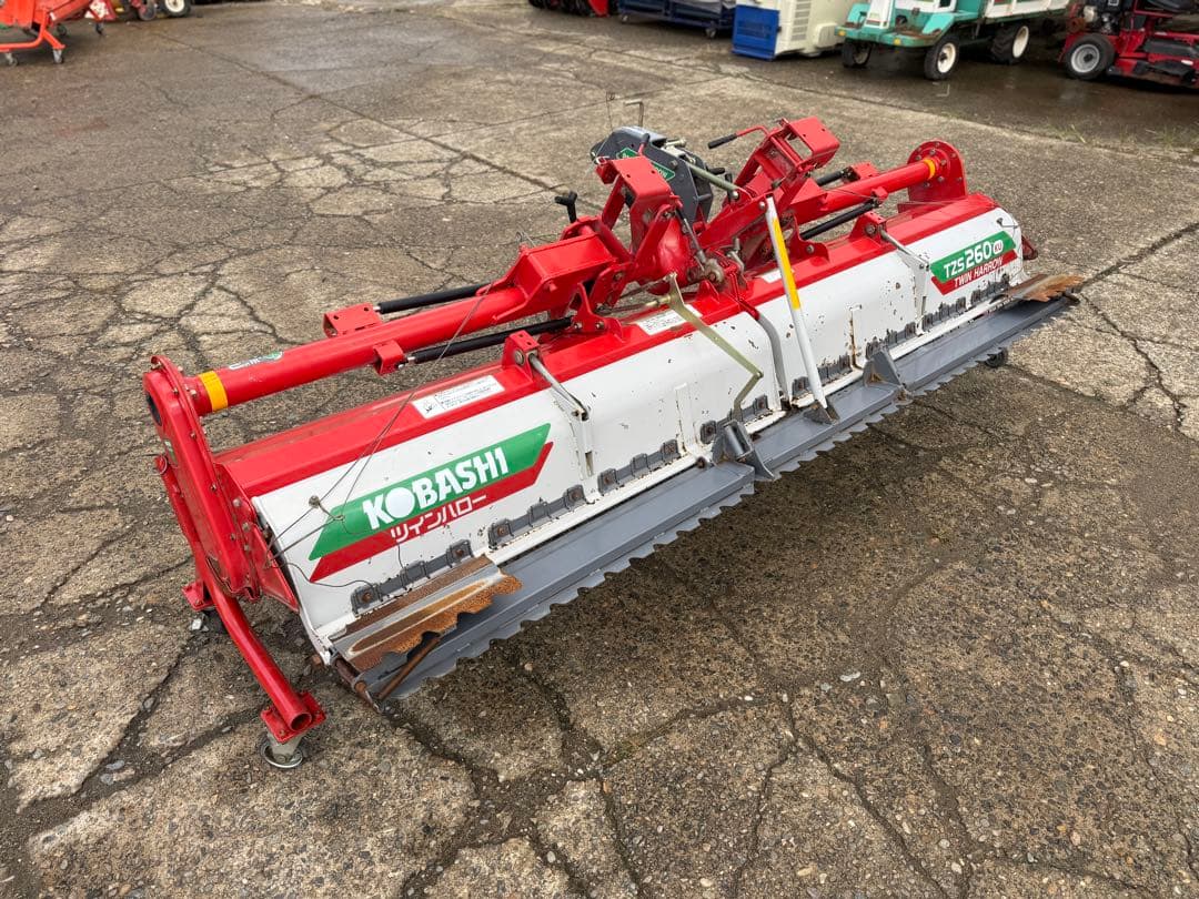 「新潟県長岡市発」コバシ ハロー TZS260KU 作業幅260cm Bヒッチ