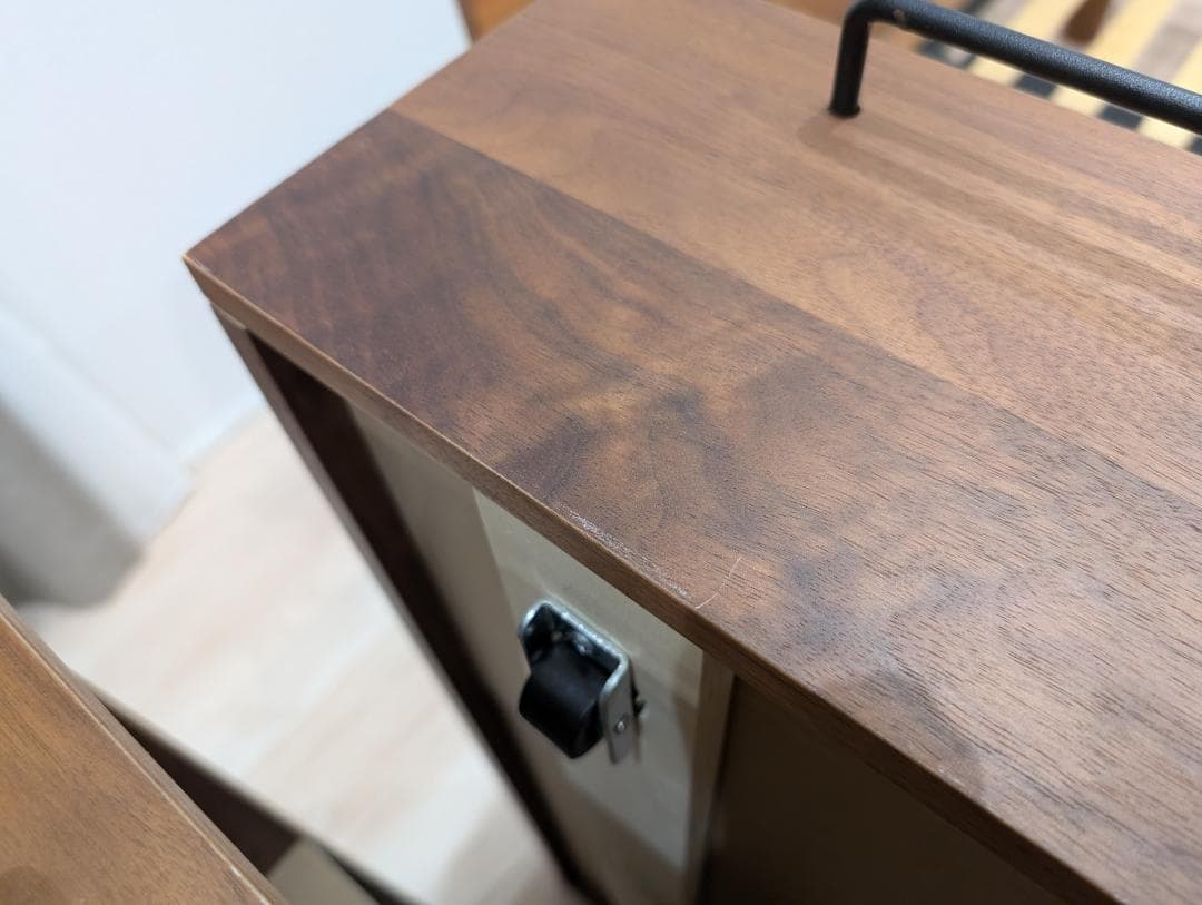 【無印良品】ダブルベッドフレーム+ヘッドボード+マットレス+ベッド下収納