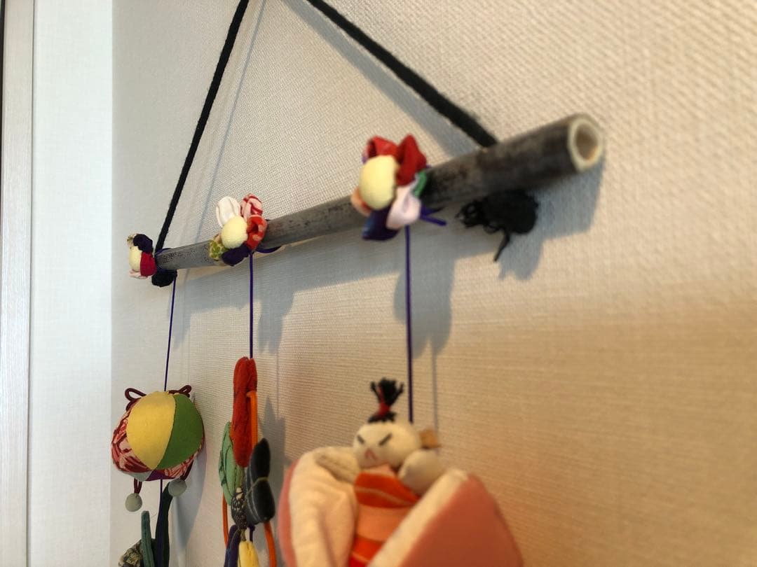 端午の節句の壁掛け③　吊るし飾り　吊るし雛