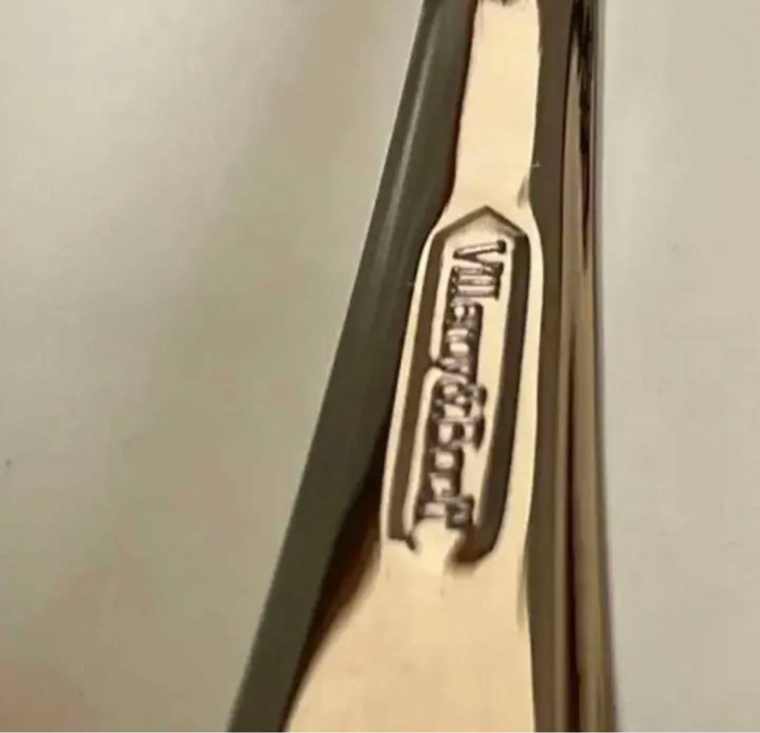 【レア美品】ビレロイ＆ボッホ★ゴールドライン★カトラリーセット　5本