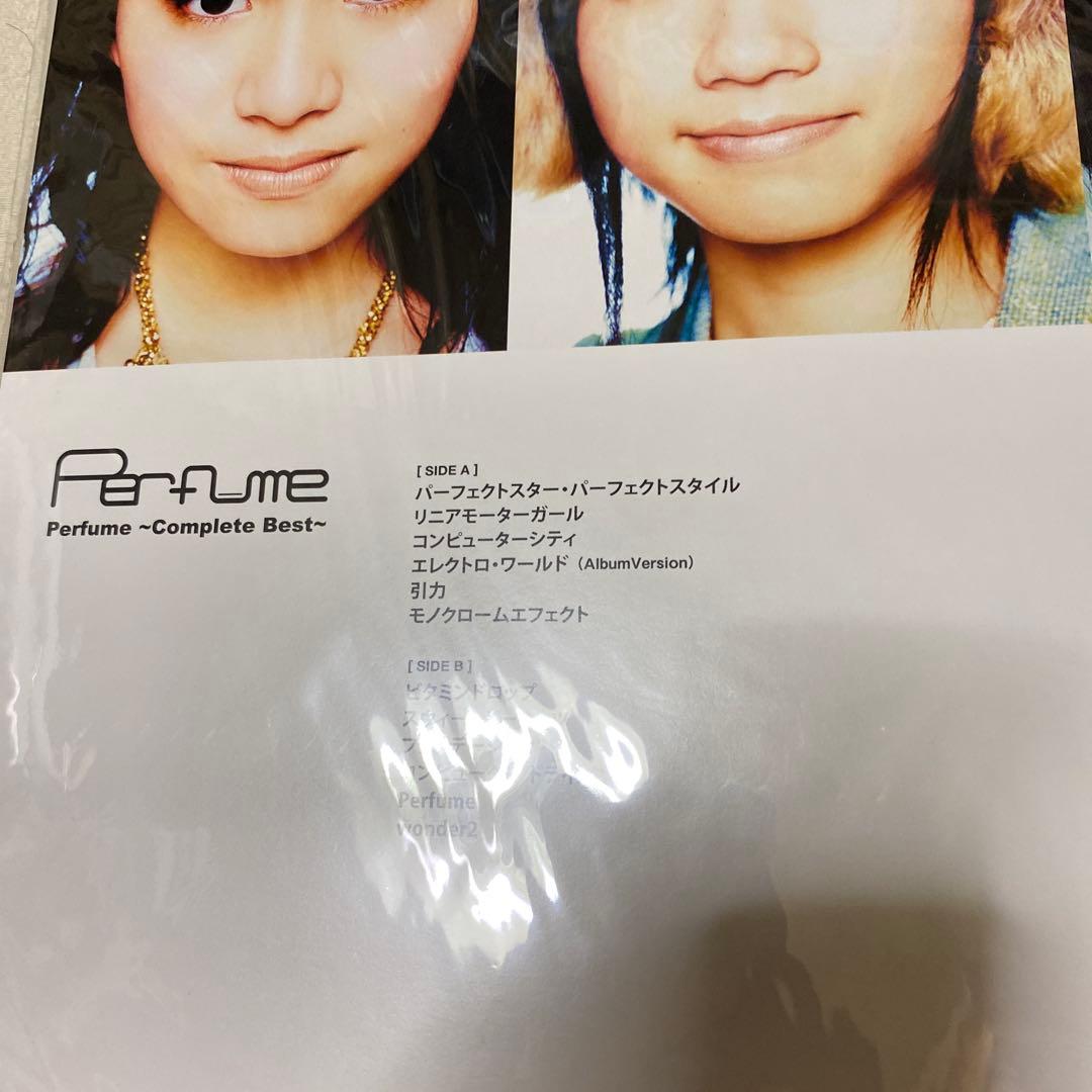 perfume complete best レコード　帯付き　新品未開封