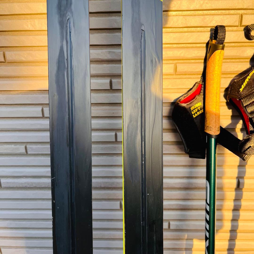 FISCHER クロスカントリースキー　＋　SWIXポール セット