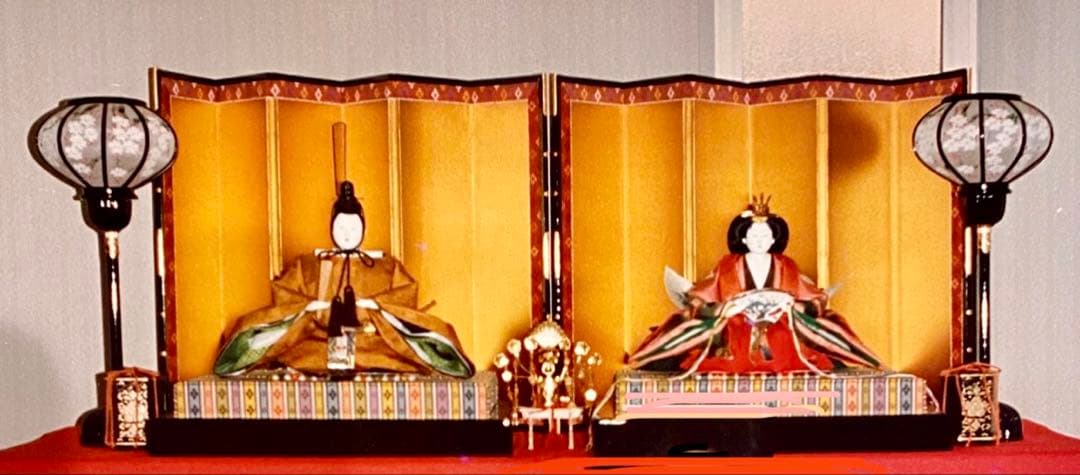 値下げ‼️雛人形　京都　洛北一操作　1980年頃　本物の伝統雛