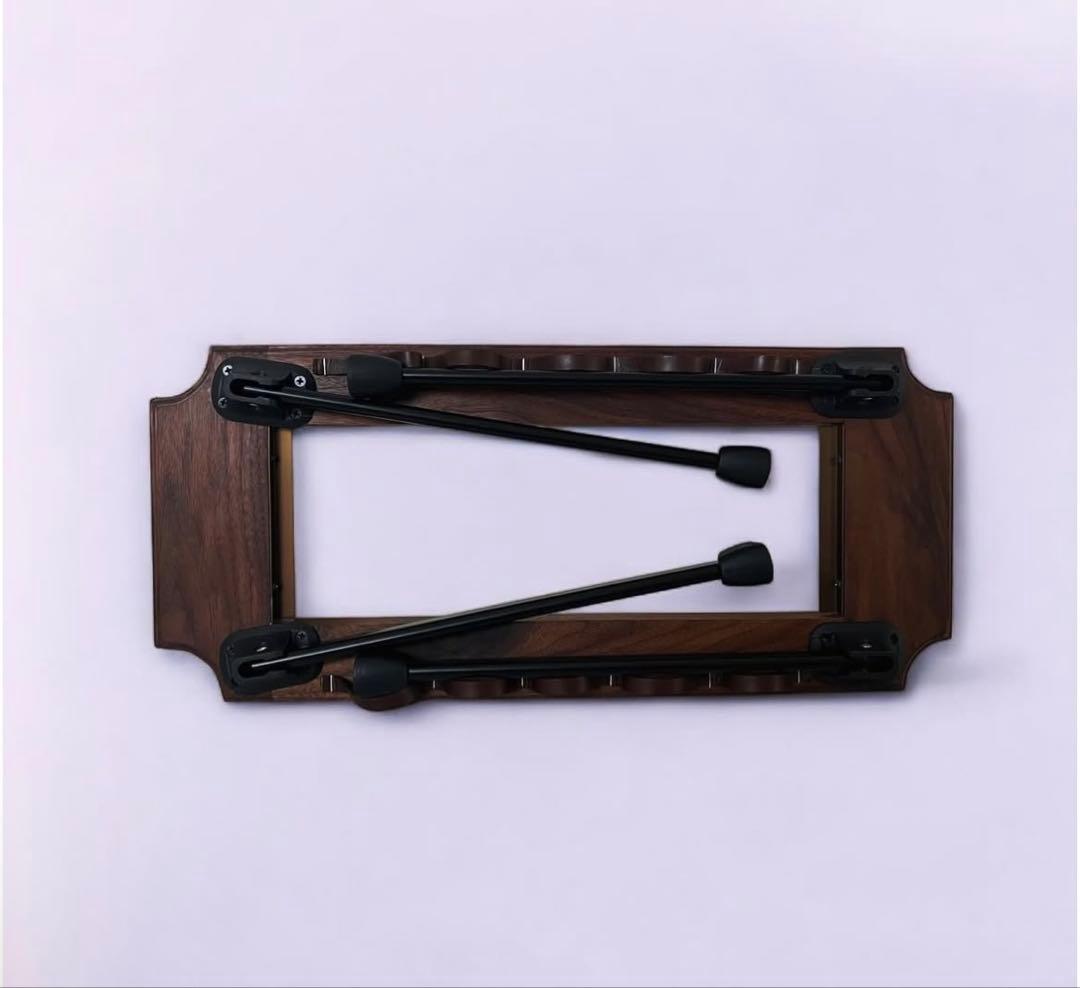 【outlet】ブラックウォールナット0.5ユニットサイドテーブル