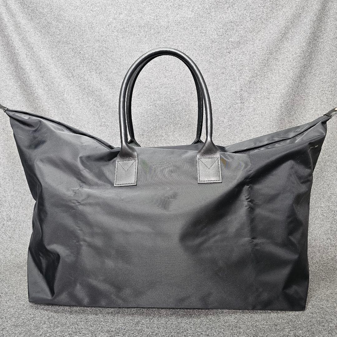 美品【アニエスベーボヤージュ】2WAY ボストンバッグ 旅行バッグ 黒