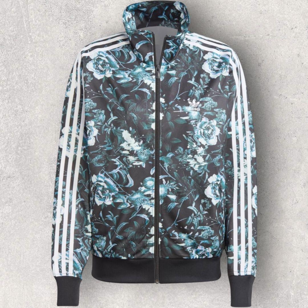 新品未使用 adidas フラワーファイヤーバード トラックジャケット M