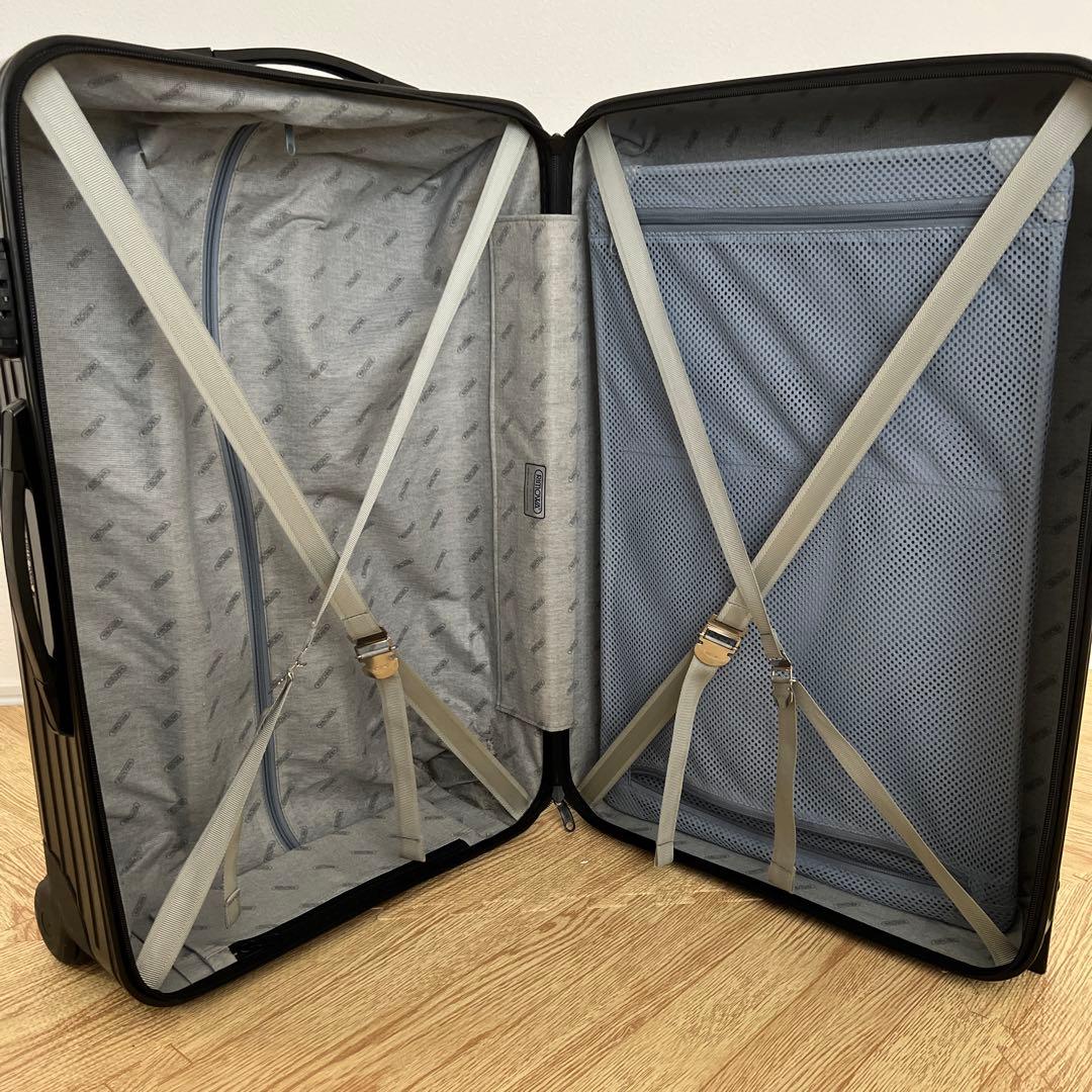 【希少】リモワ　旧サルサ　60L 2輪　キャリーケース　マットブラック