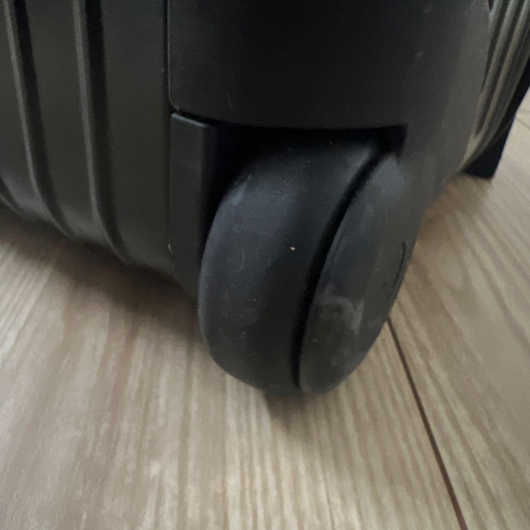 【希少】リモワ　旧サルサ　60L 2輪　キャリーケース　マットブラック