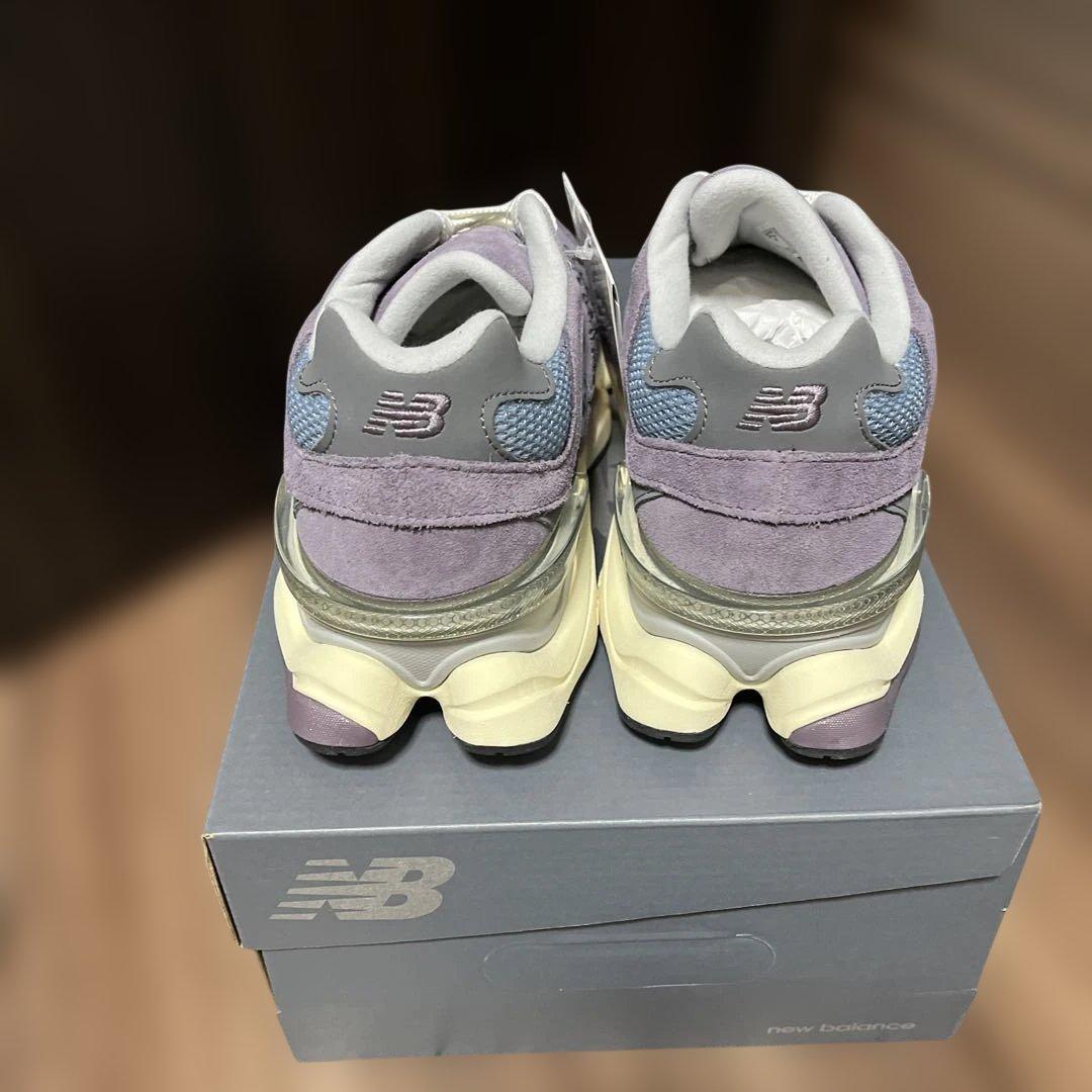 ち*ー様 New Balance 9060パープル/グレー スニーカー