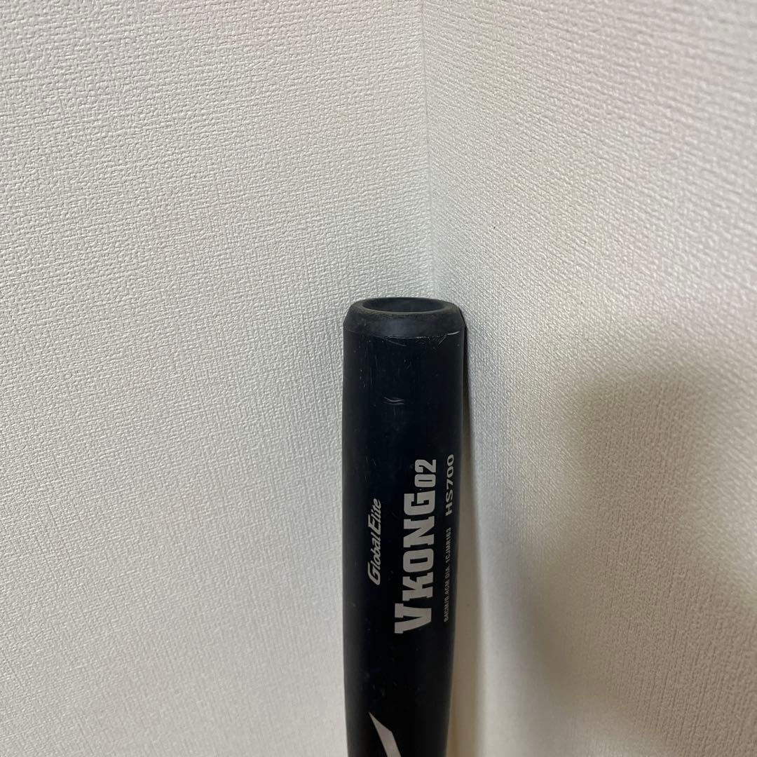 美品　ブイコング　軟式バット 黒