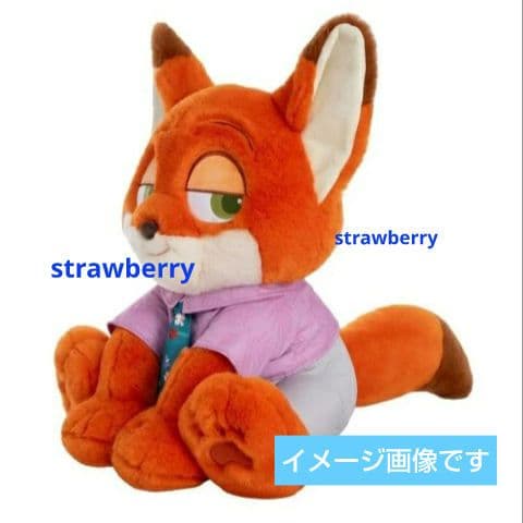 ズートピア゙２　ニック　大きな　ぬいぐるみ　ブランケット付き♥　コストコ　新作①