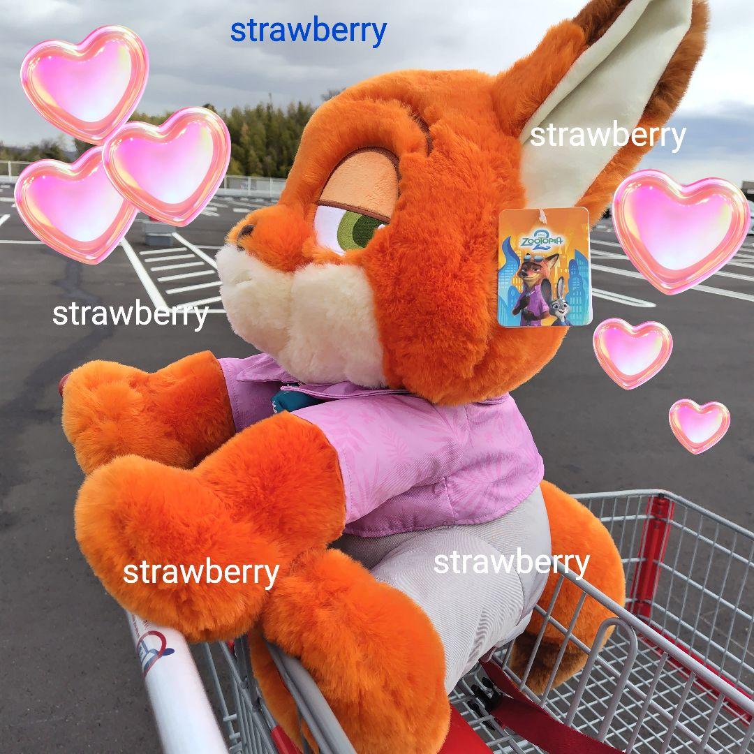 ズートピア゙２　ニック　大きな　ぬいぐるみ　ブランケット付き♥　コストコ　新作①