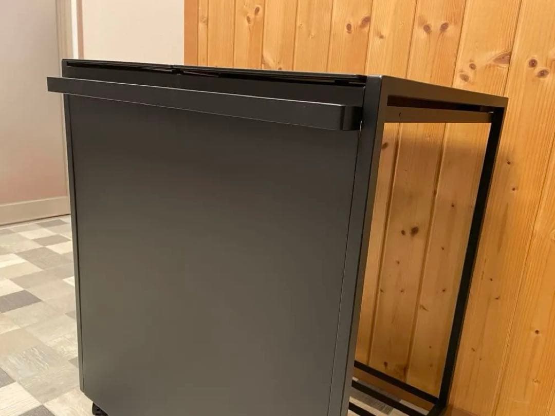 【美品】蓋付き　目隠し　分別　ダストワゴン　タワー45L 2分別