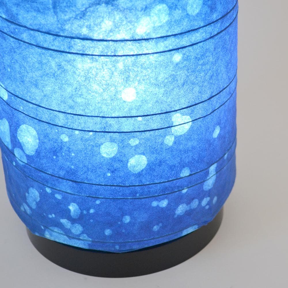 美濃和紙 和風 テーブルライト スモールライト ミニスタンド オーロラ 深海