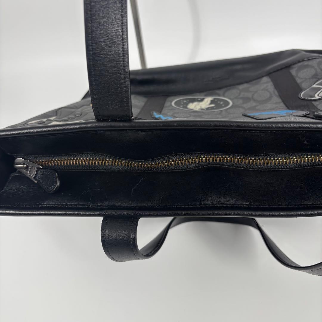 コーチ NASA限定コラボ トートバッグ ブラック