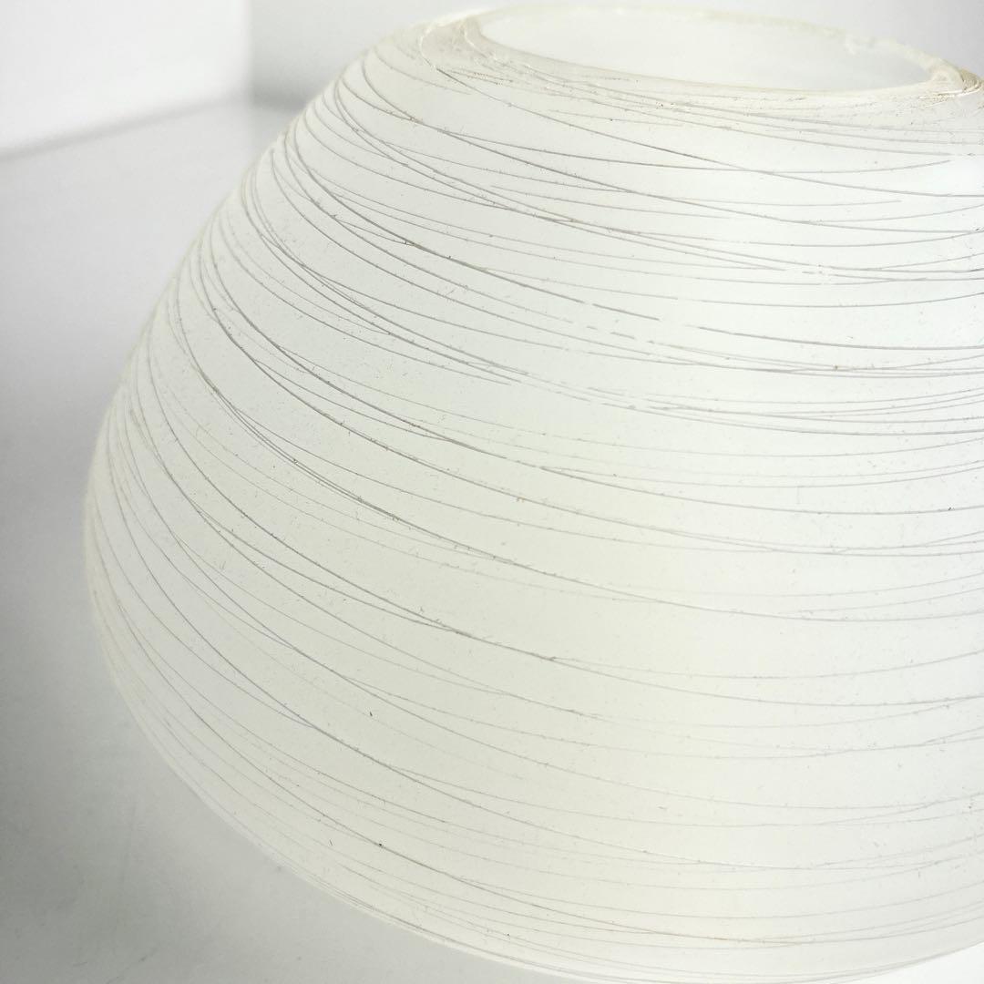 希少昭和レトロ✨未使用 保管品 山田照明 糸巻きガラス ペンダントライト ランプ