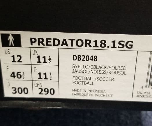 サッカー、スパイク、プレデター、サイズ30.0cm、新品、未使用