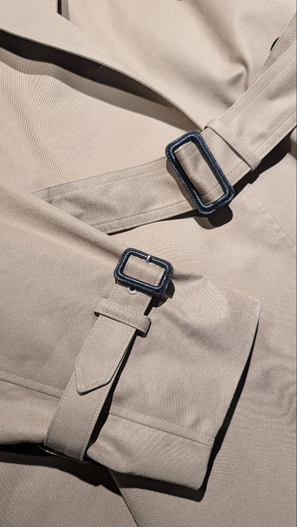 値下【サイズ3】HYKEハイク2wayトレンチコート(着脱可能な起毛ライナー付)