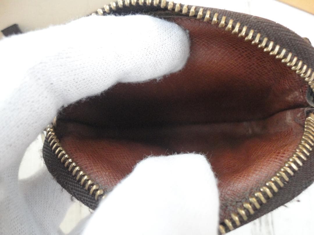 美品★ルイ・ヴィトン モノグラム【ケース】ポルトモネ・シリング★B14