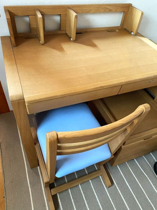 ★ OTSUKA 大塚家具 天然木 デスクのみ （チェア、ワゴン、は別出品中）