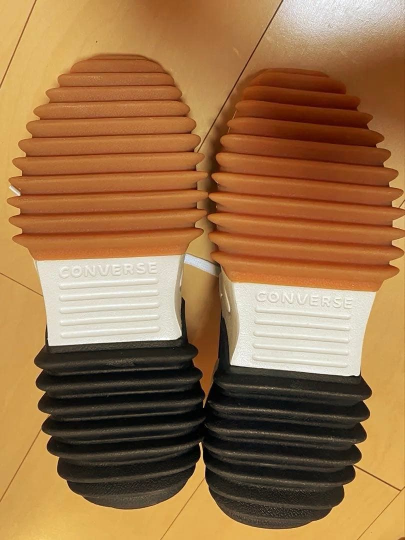 新品未使用/25.5 Converse ランスターモーション ハイカットブラック