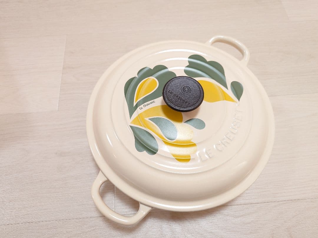 ルクルーゼ ビュッフェキャセロール スチーマー セット グリーンピーコック