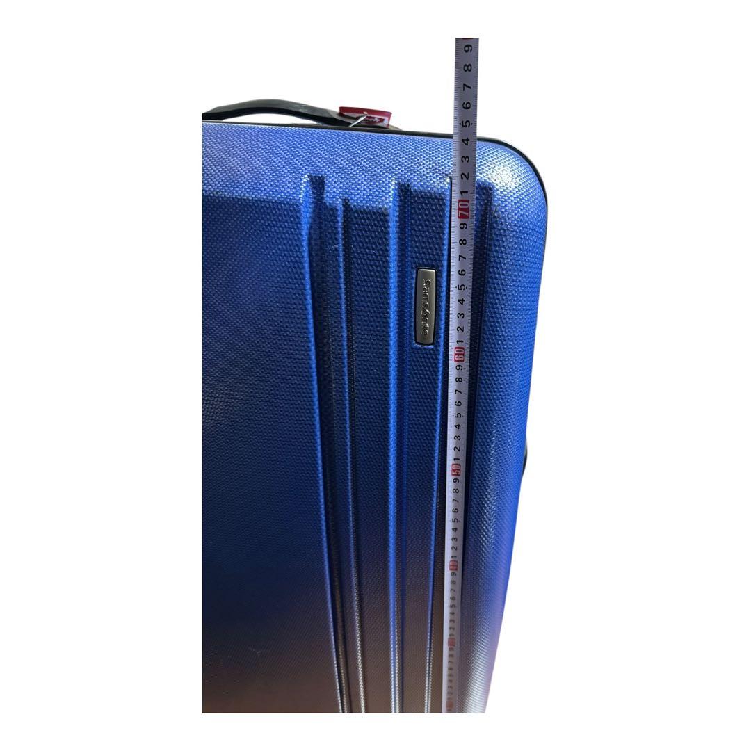 美品　Samsonite　サムナイト　キーロック式　大型スーツケース