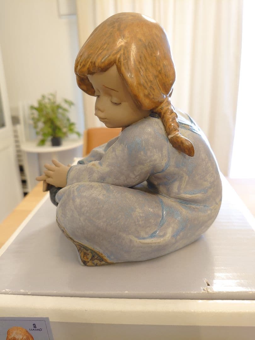 【極美品 絶版 無欠損 箱付き】LLADRO リヤドロ 2210『物憂い日』