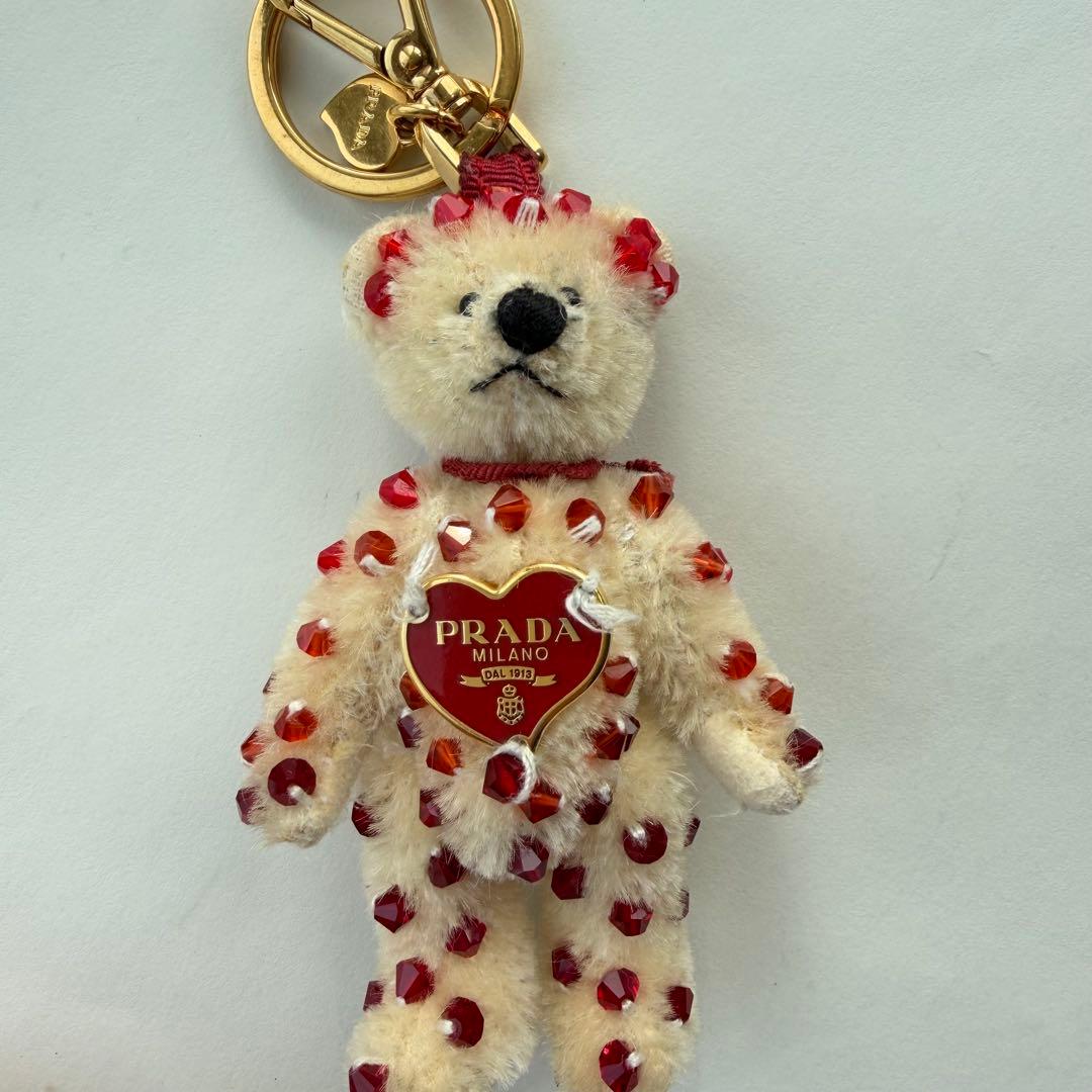 PRADA クマ　キーホルダー