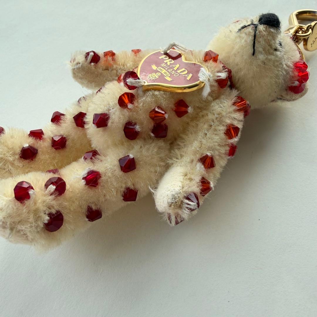 PRADA クマ　キーホルダー