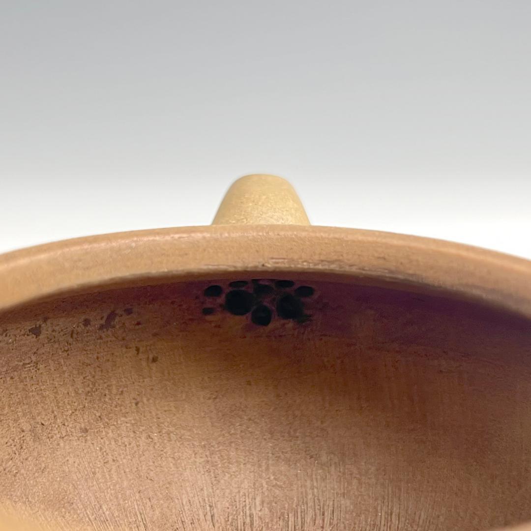 梨皮 朱泥 泳心道人 底款 寿珍 蓋裏印 煎茶急須古玩中国美術唐物擺件 41b