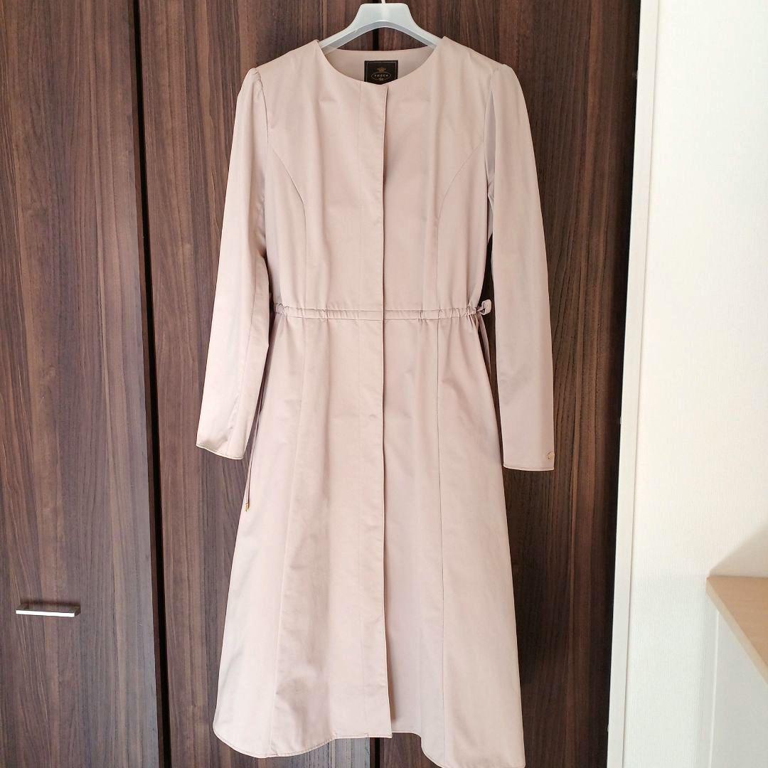 TOCCA TORCH 洗える　ノーカラー スプリングコート 　サイズ4