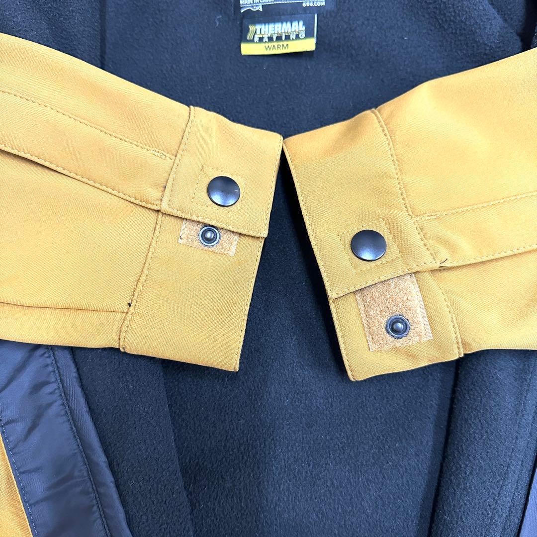 686 コーチジャケット スノーボードウェア 撥水 フード着脱可 Mサイズ