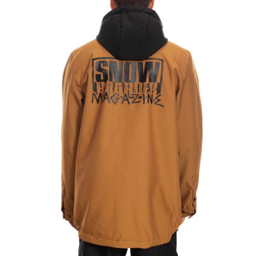 686 コーチジャケット スノーボードウェア 撥水 フード着脱可 Mサイズ