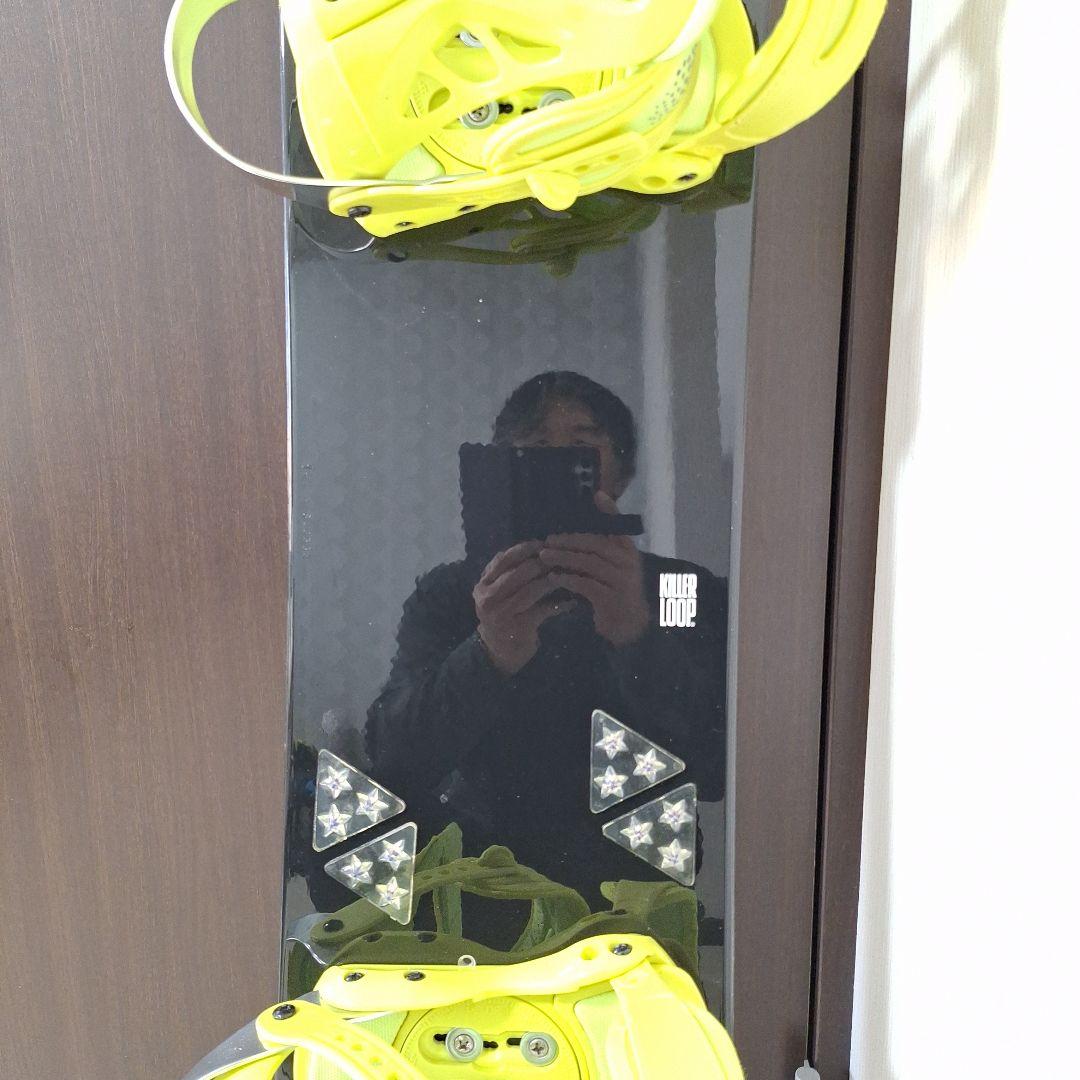 スノーボードセット　キラーループ153 ステラS-M