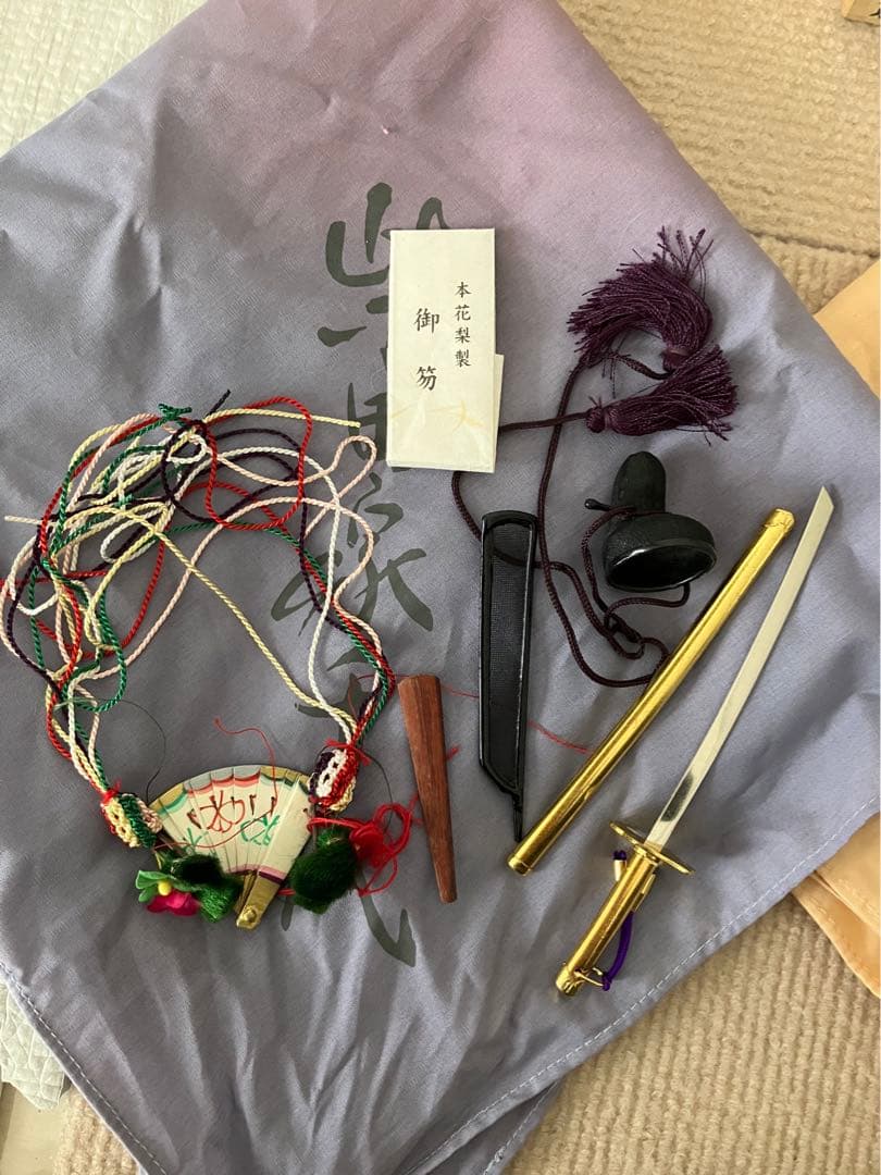 美品　柴田家千代作　雛人形　桐箱付き