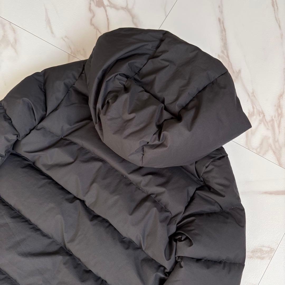 人気◆THE NORTH FACE ウィンドストッパー ダウンコート黒 M