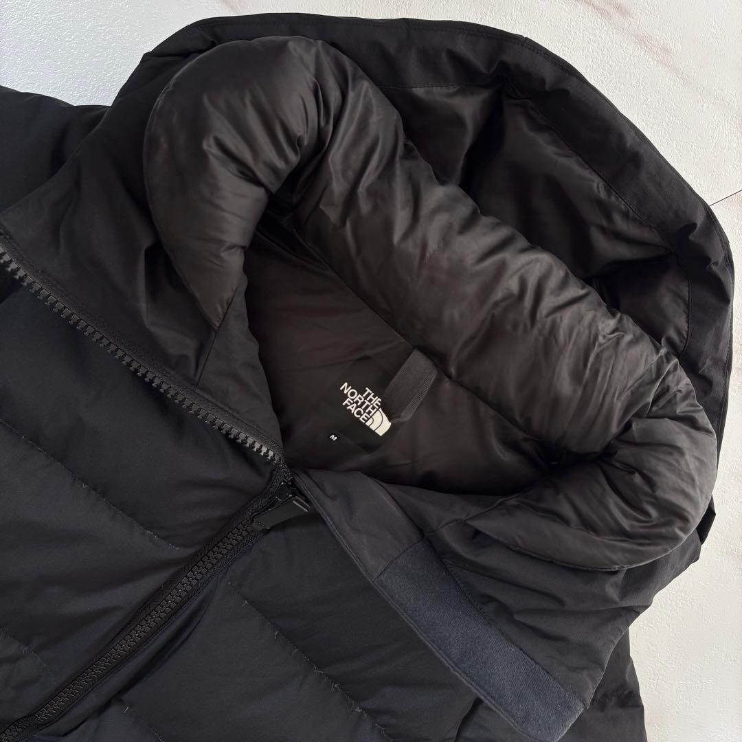 人気◆THE NORTH FACE ウィンドストッパー ダウンコート黒 M