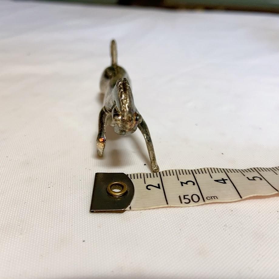 ITALY 馬 箸置き カトラリーレスト シルバー アニマル ホース 6個