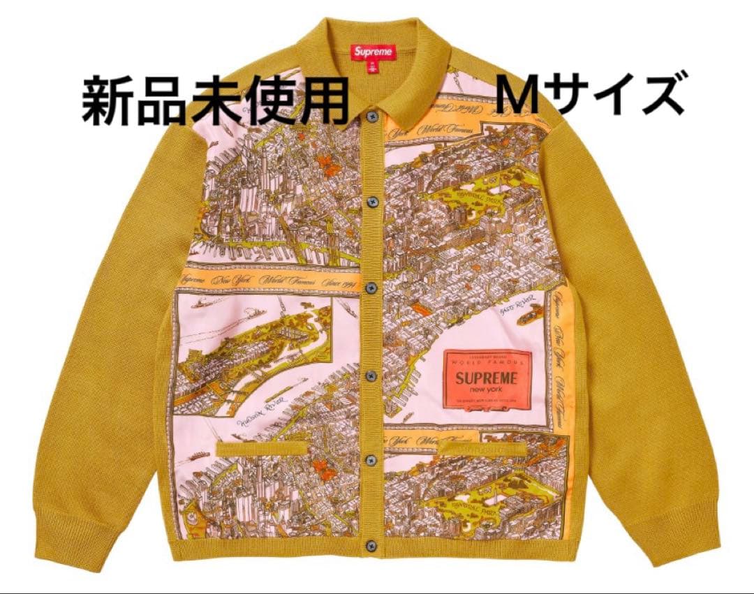 トップス Supreme Silk Map Cardigan
