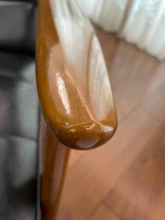 カリモク　シングルソファ