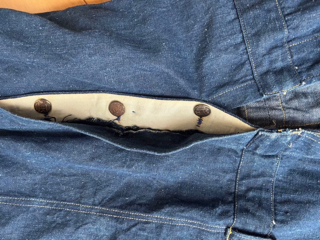 Dhansingデニムオールインワン　40s ヴィンテージ