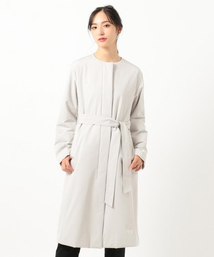 ★美品★ 23区 中綿コート 38 ノーカラーコート セレモニー 卒業式 入学式